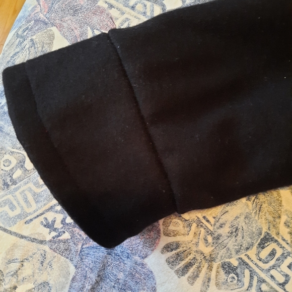 Vintage black wool coat - Picture 14 of 15